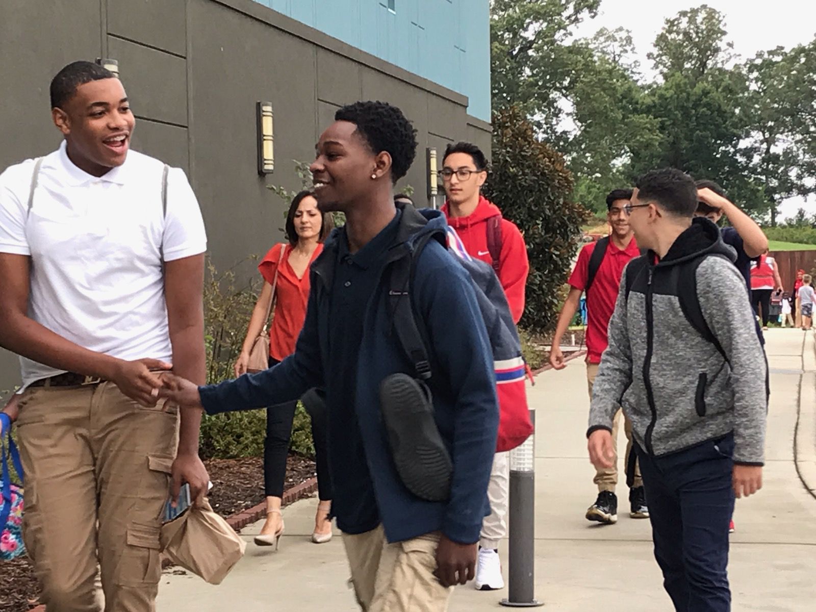 CIS first day of school